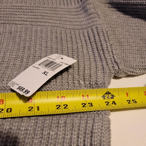 Numero Gray Knit Sweater - Picture 3 of 8